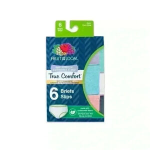 BNWT Girls Kids Sz 14 True Comfort briefs underwear 6 pairs per pack modal comfy